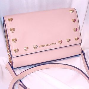 *SOLD* Michael Pink Kors Clutch Purse Crossbody